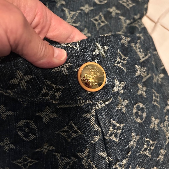 Louis Vuitton Blue Denim Daily GM - Picture 8 of 17